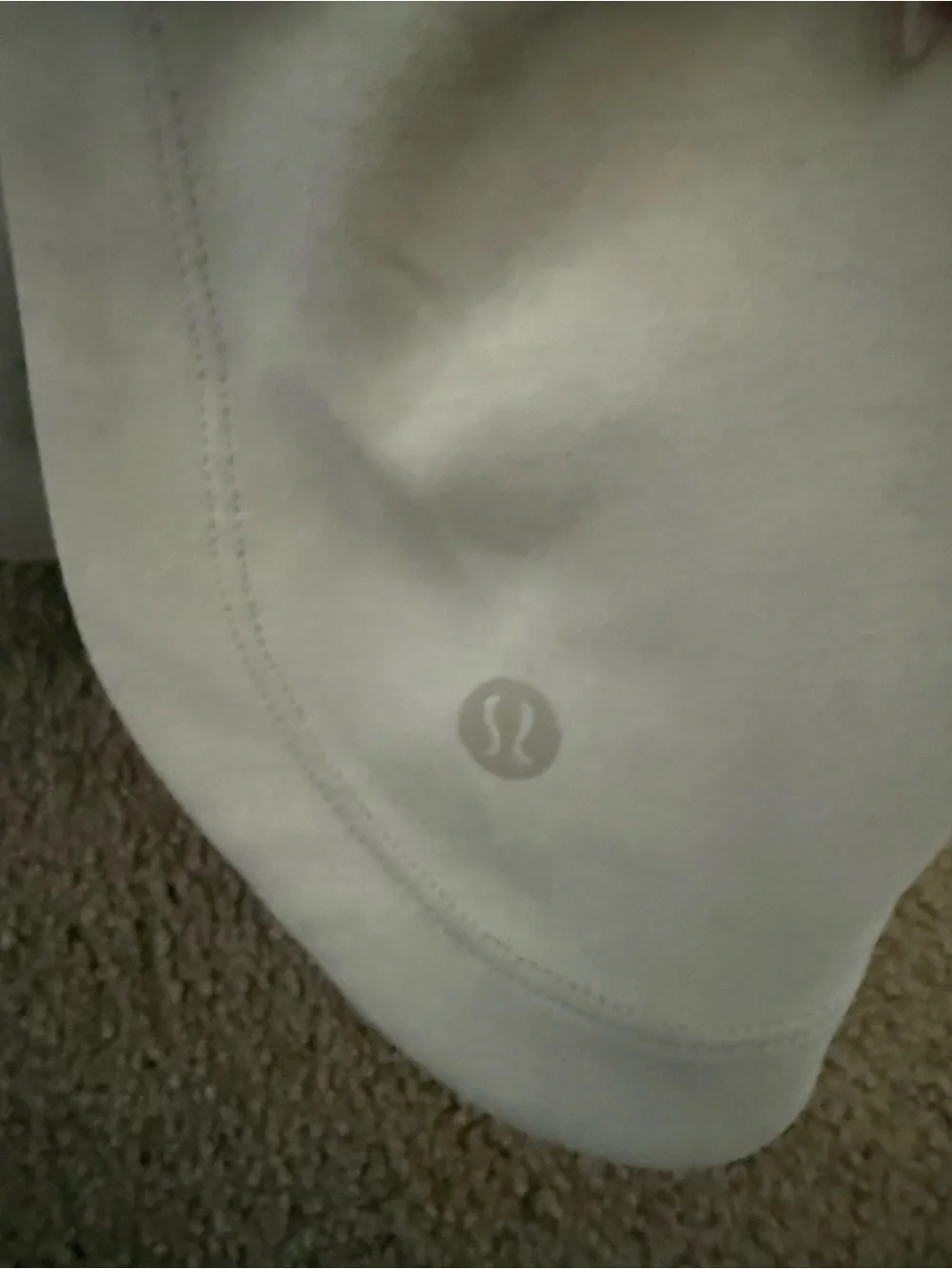 lululemon athletica M/L Light Beige Draped Coat with Tie Belt